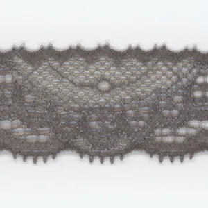 Stretch Trimming Lace #159 Medium Gray