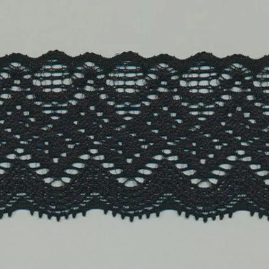 Stretch Trimming Lace #50 Black