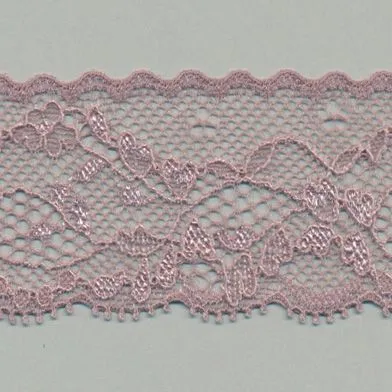 Stretch Trimming Lace #61 Azuki