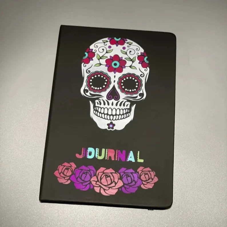 Sugar Skull A5 Journal (customizable)
