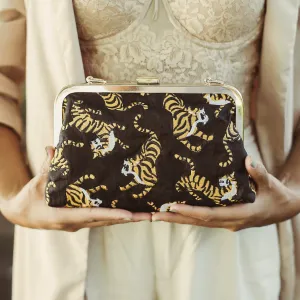 Sumatran Tiger Clutch in Black