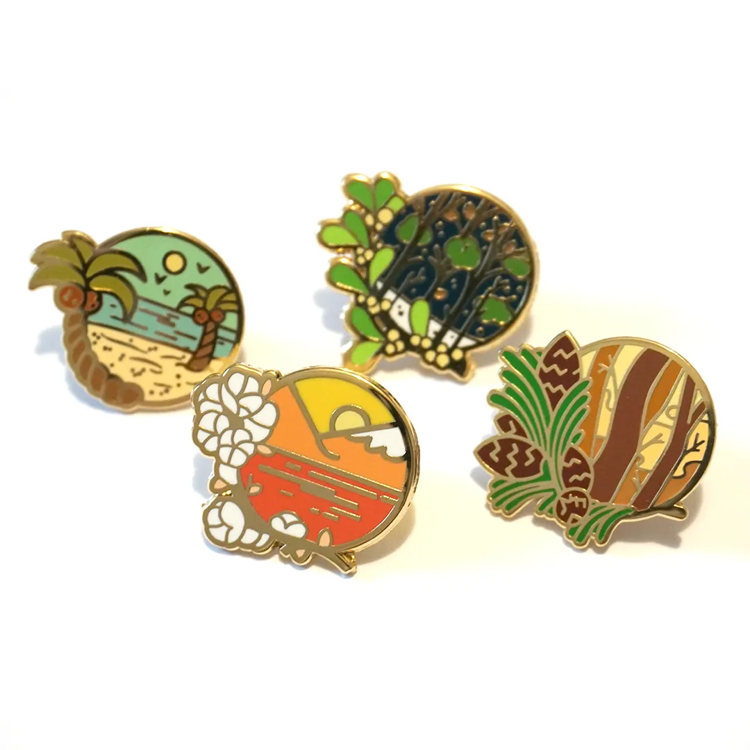 Summer Beach | Enamel Pin