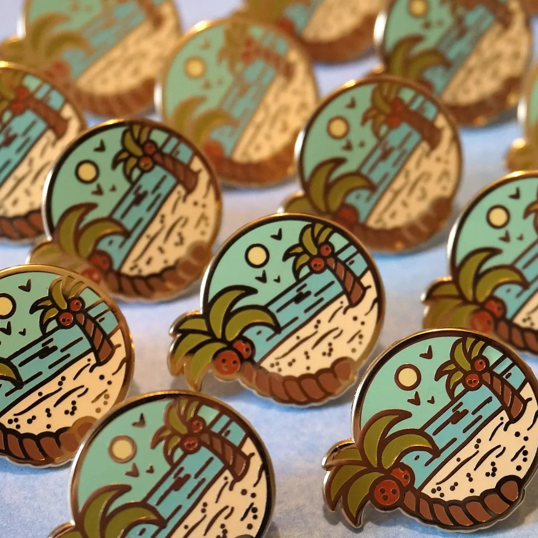 Summer Beach | Enamel Pin