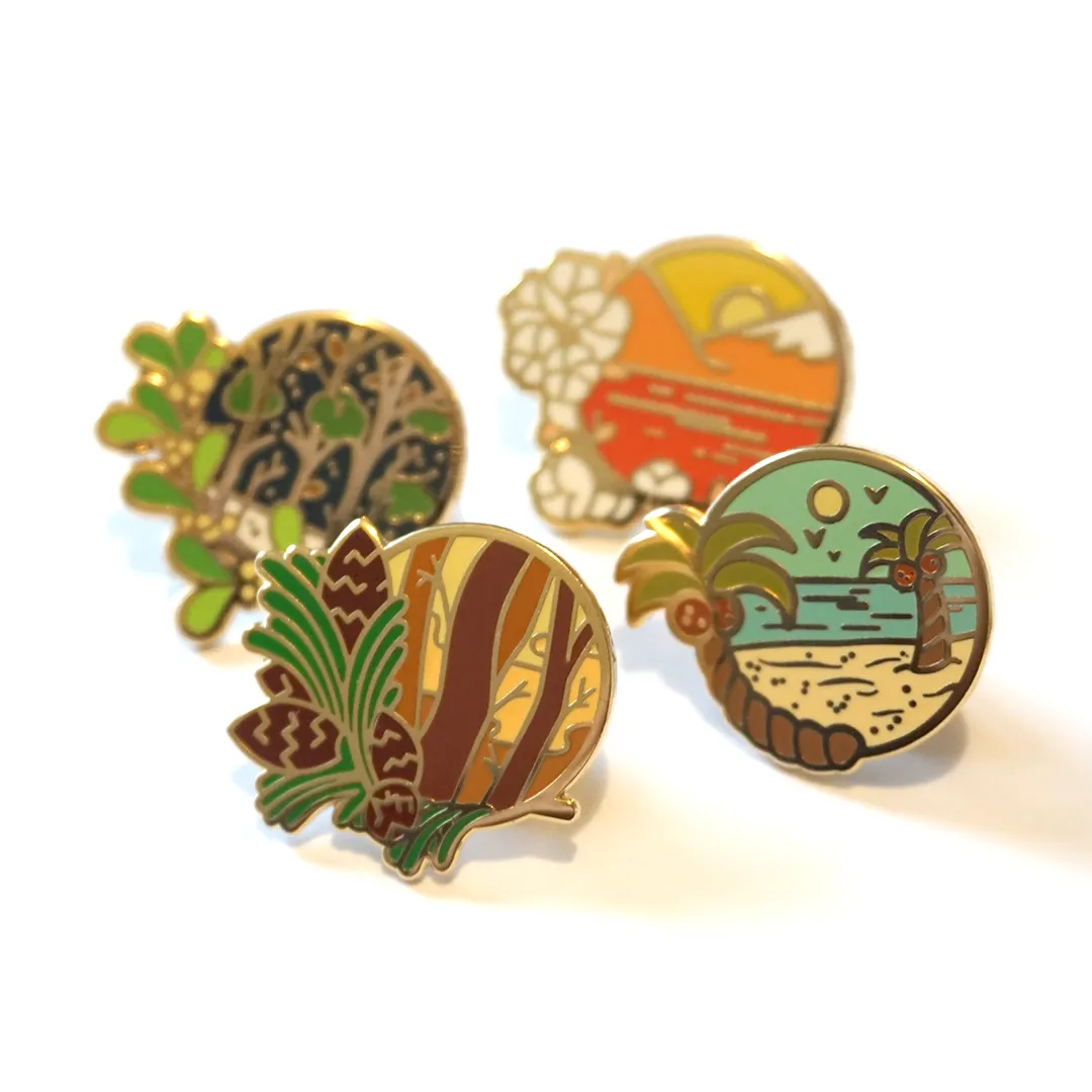 Summer Beach | Enamel Pin