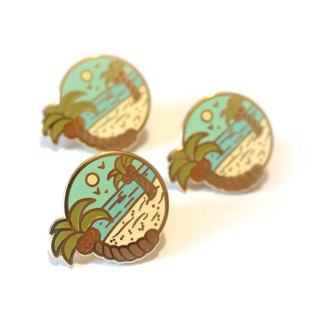 Summer Beach | Enamel Pin