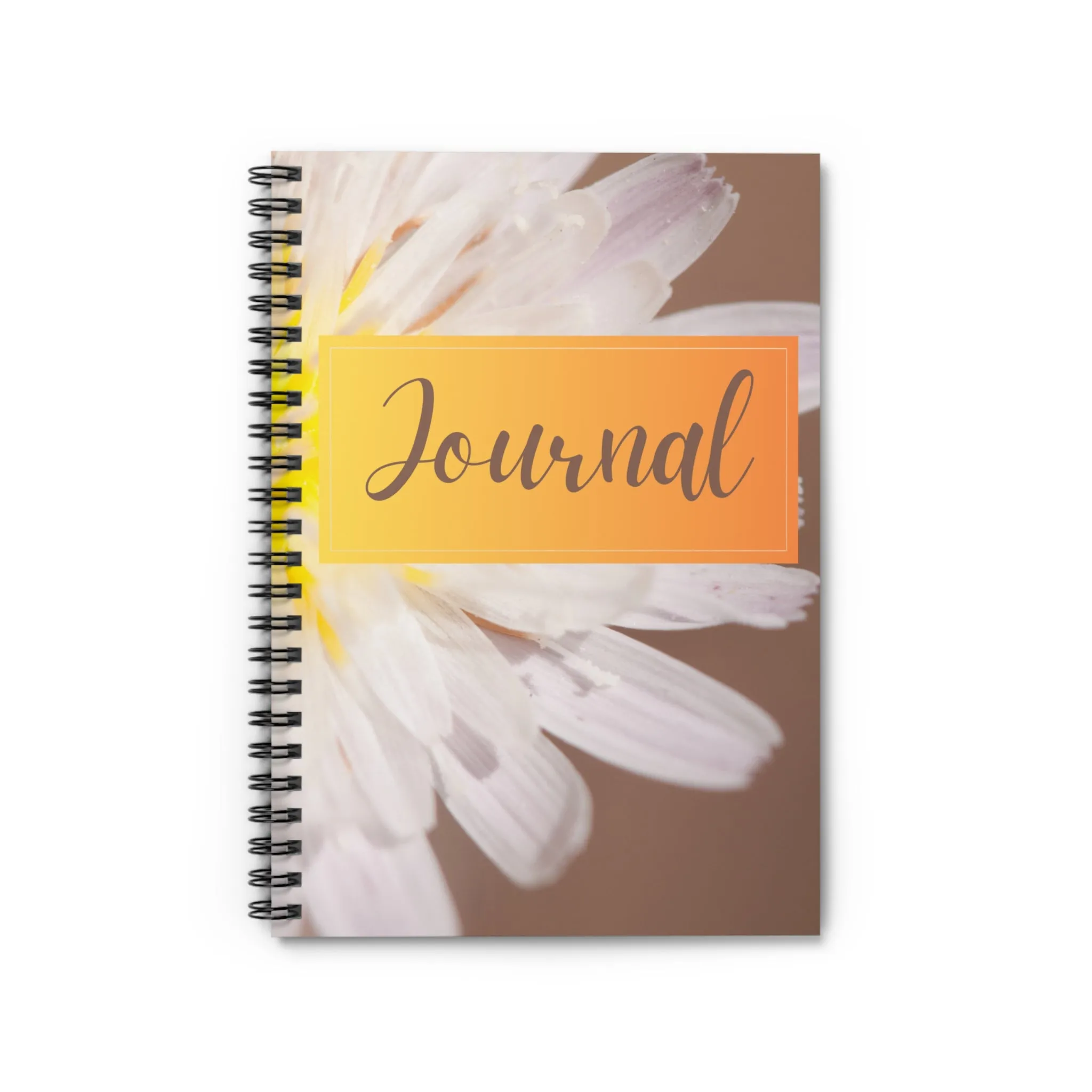 Sunflower Journal Spiral Notebook - Ruled Line