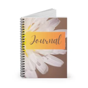Sunflower Journal Spiral Notebook - Ruled Line