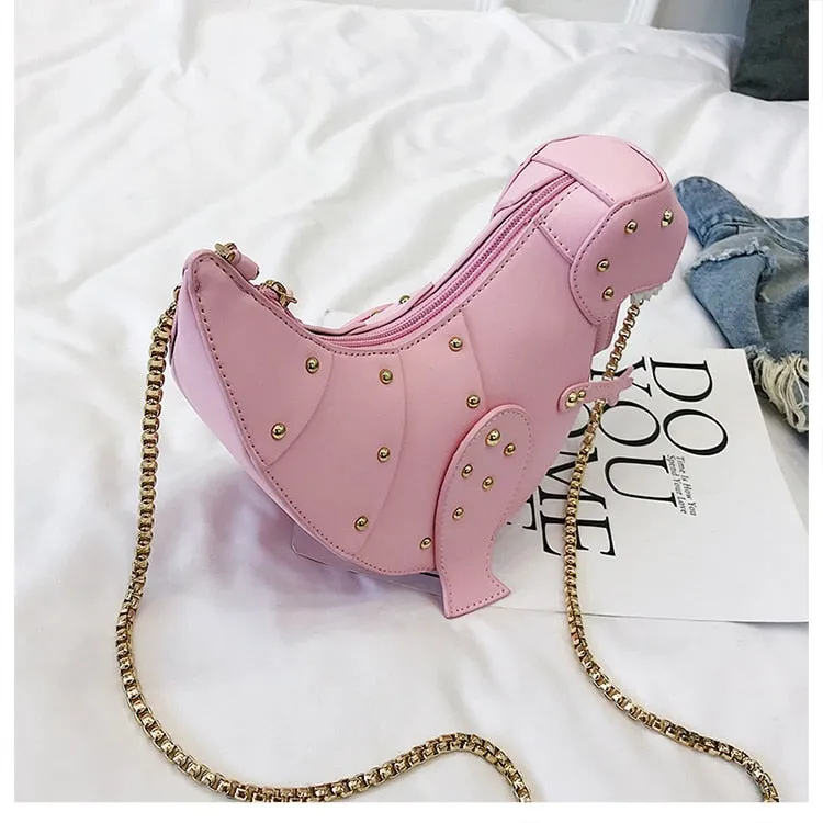 Super cute "T-Rex" dinosaur cross body bag
