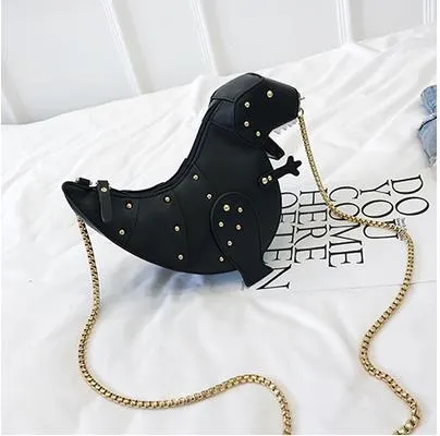 Super cute "T-Rex" dinosaur cross body bag