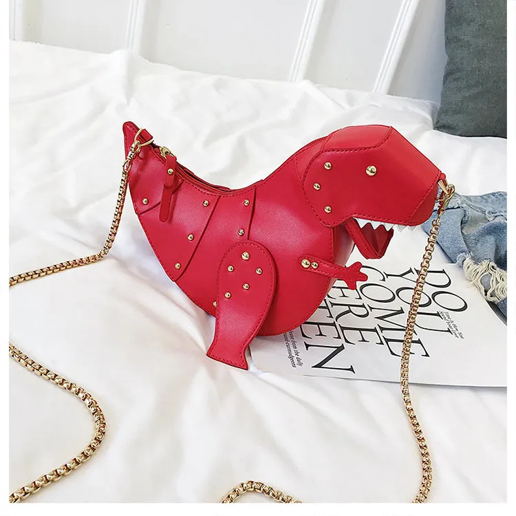 Super cute "T-Rex" dinosaur cross body bag