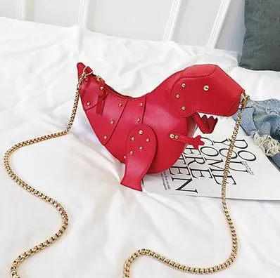 Super cute "T-Rex" dinosaur cross body bag