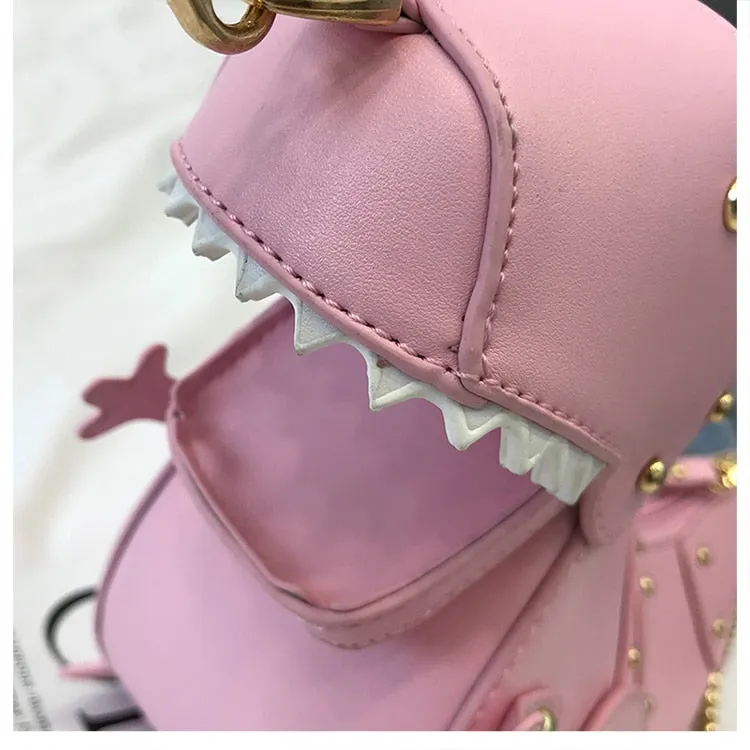 Super cute "T-Rex" dinosaur cross body bag