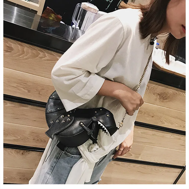 Super cute "T-Rex" dinosaur cross body bag