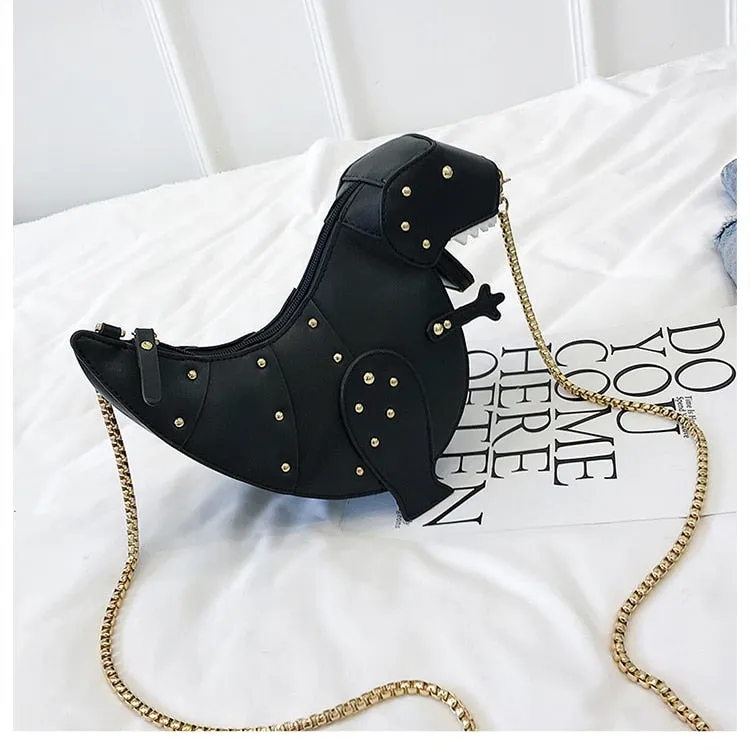 Super cute "T-Rex" dinosaur cross body bag