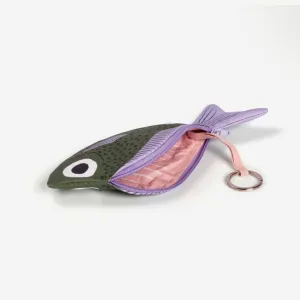 Sweeper fish purse or keychain (green)