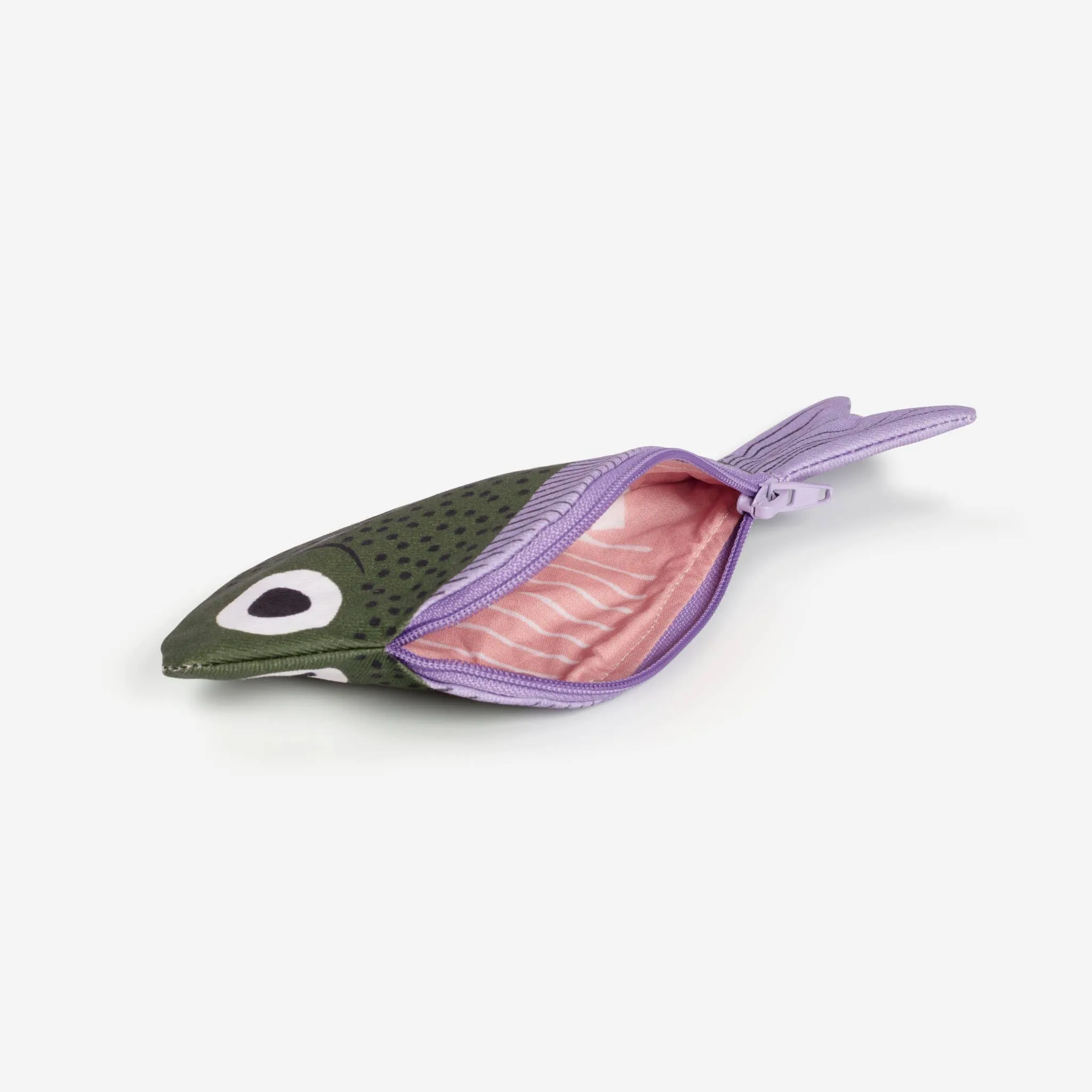 Sweeper fish purse or keychain (green)