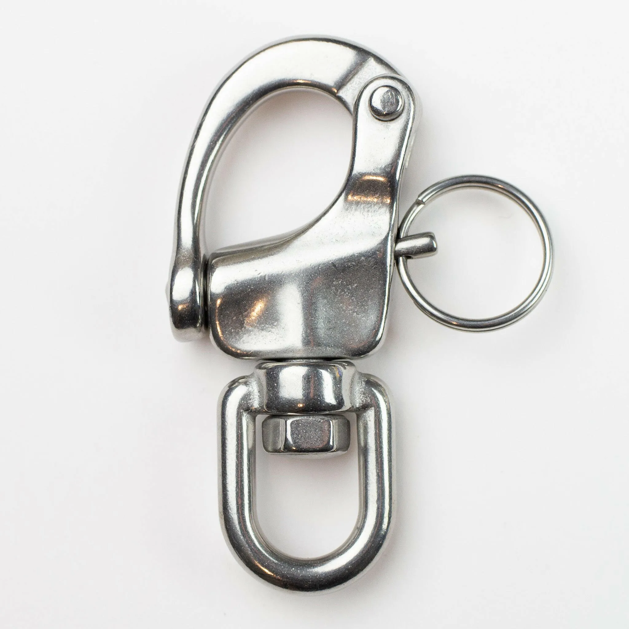 Swivel Eye Boat Snap 70 mm - Stainless Steel