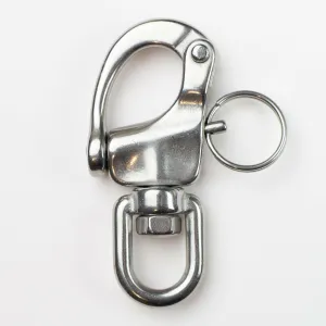 Swivel Eye Boat Snap 70 mm - Stainless Steel