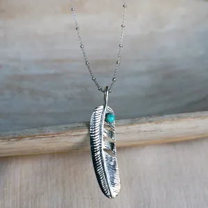 Tamia Feather Necklace