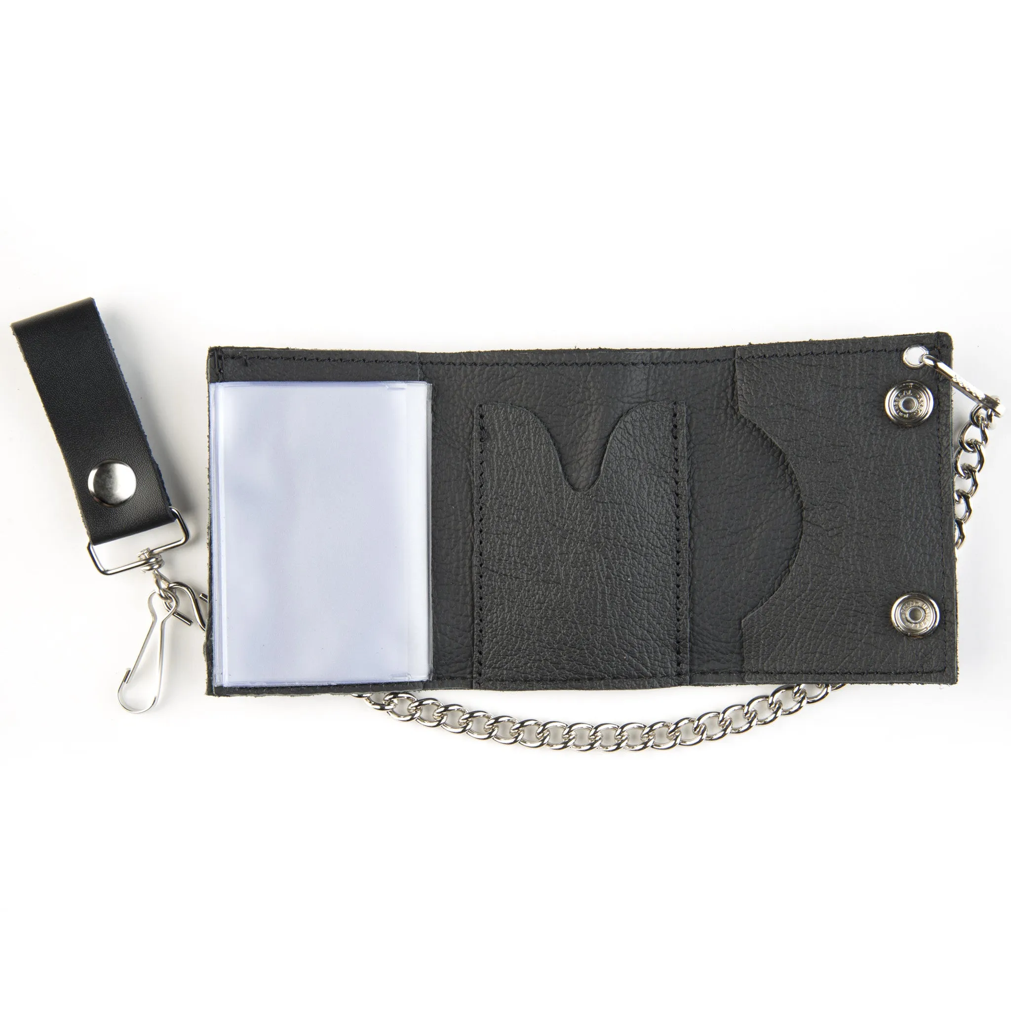 TC304-149  Tri-Fold Wallet w/ Chain- Mexico
