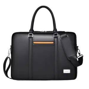 The ApexSync Leather Briefcase