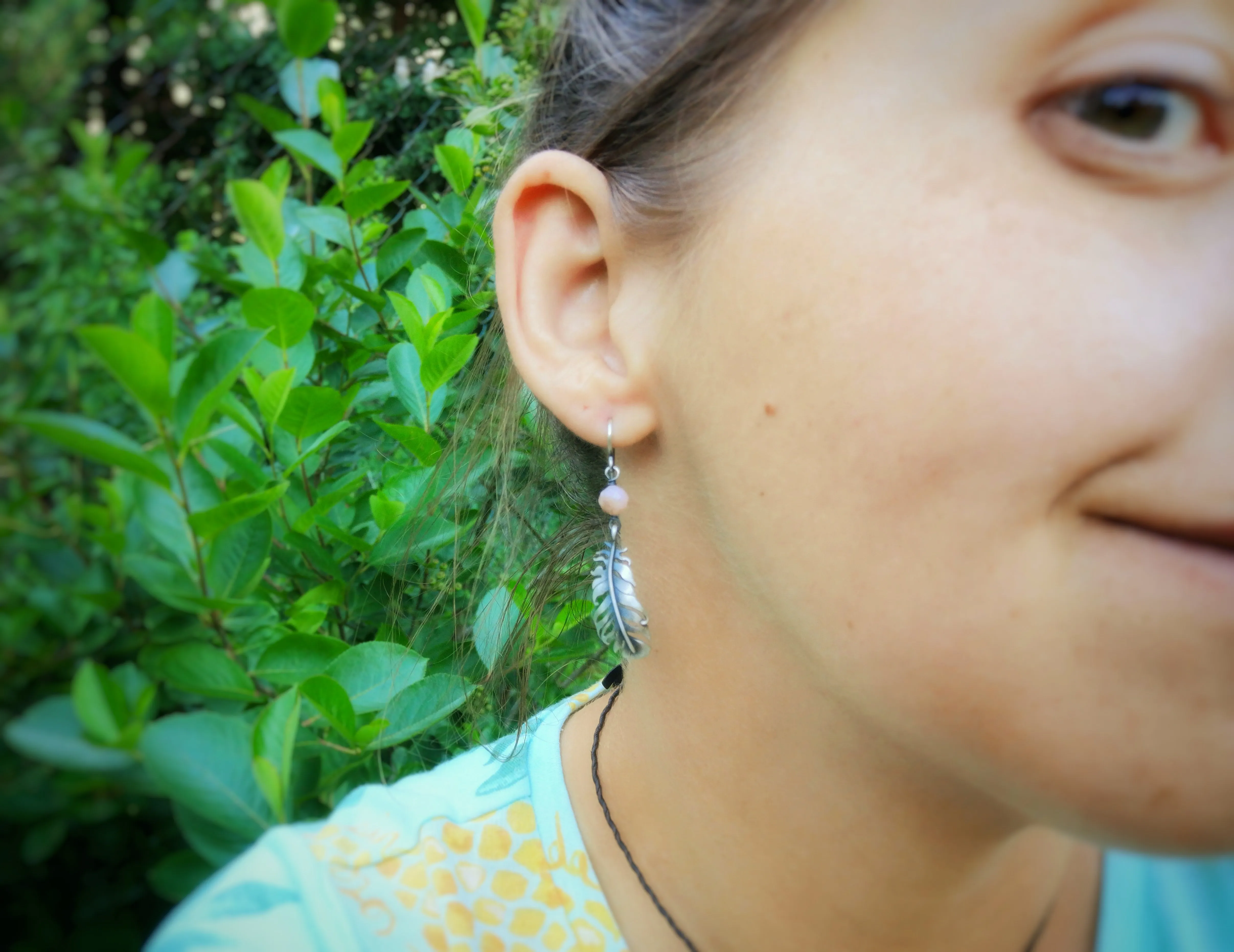 The Feather Earrings l