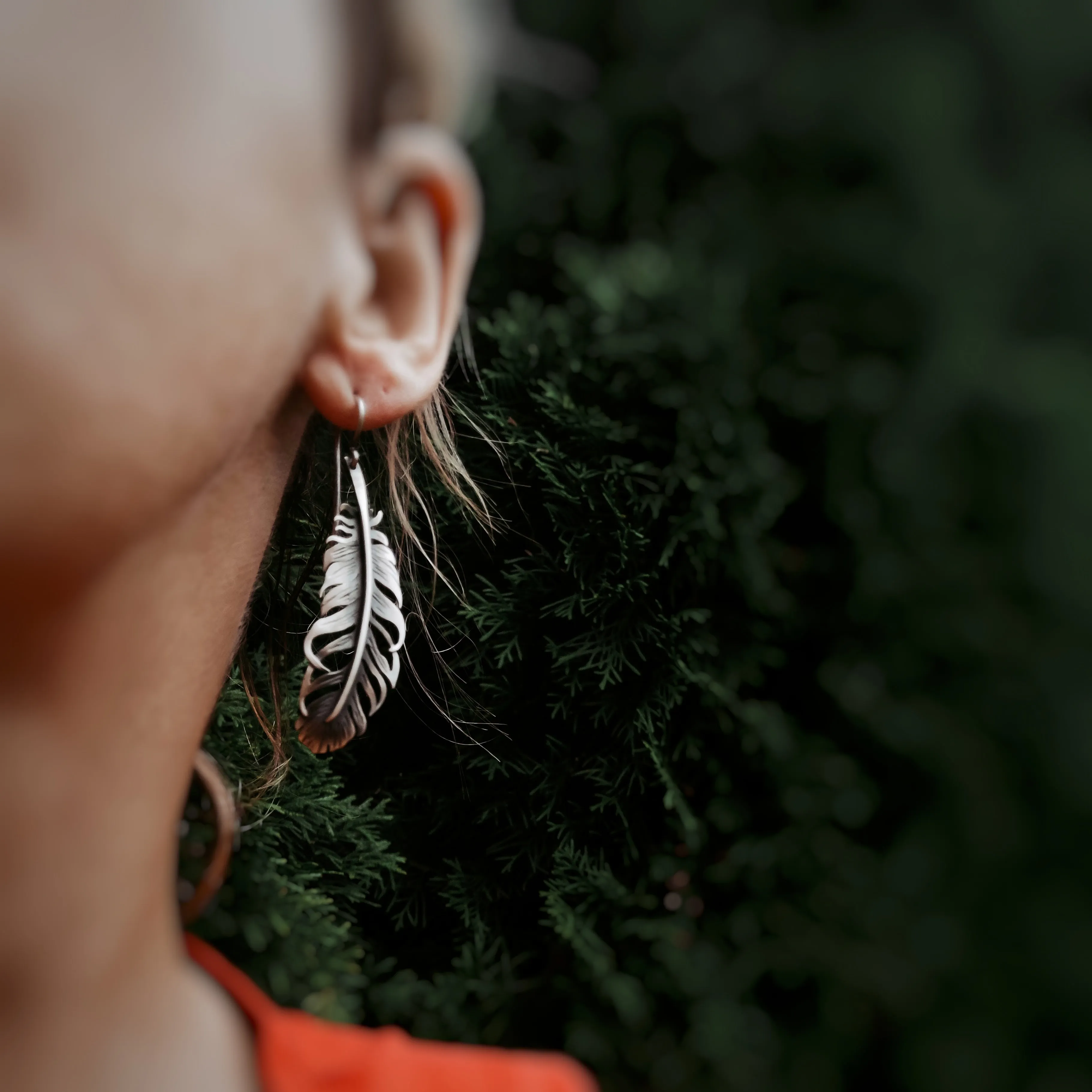 The Feather Earrings