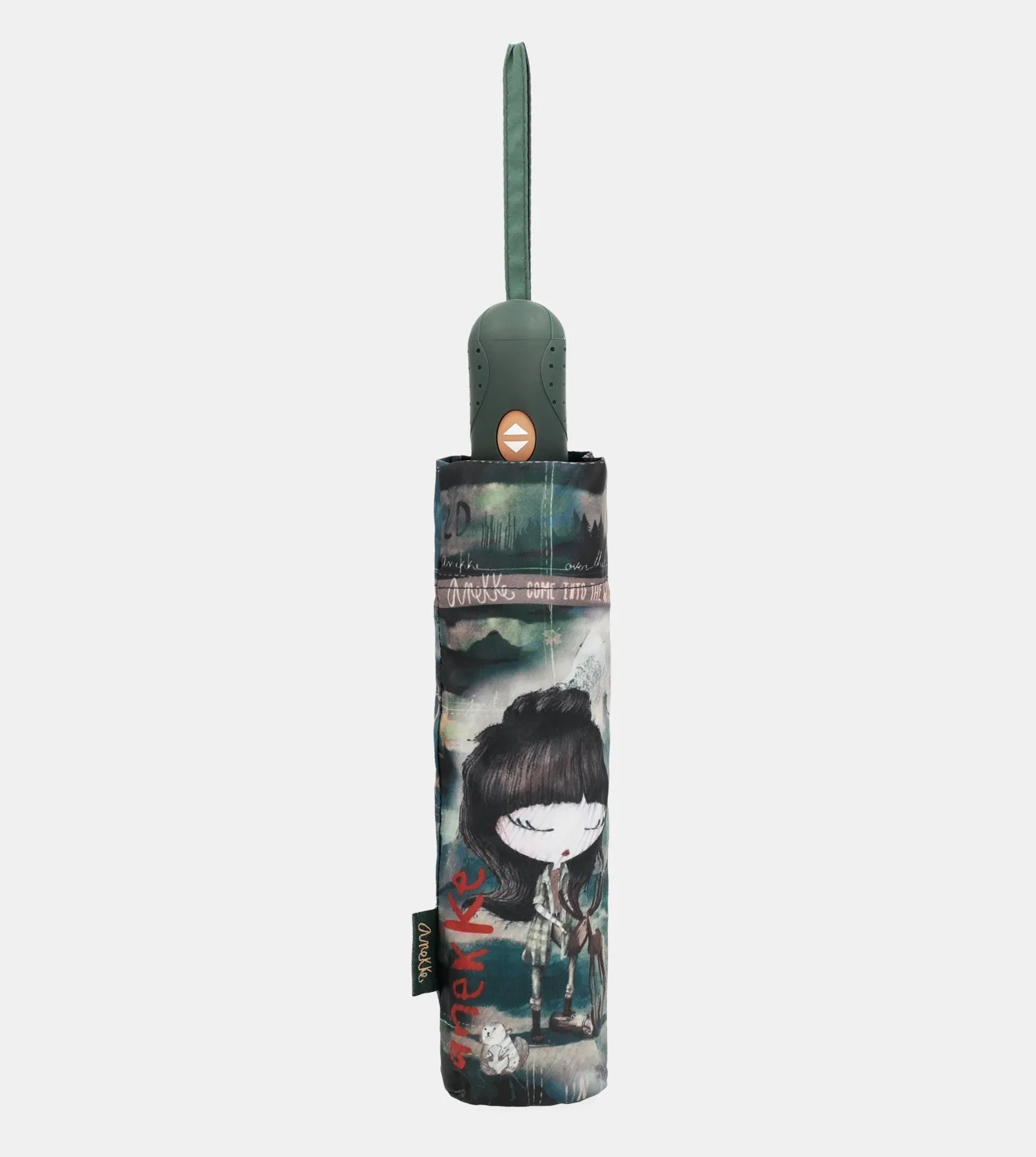 The forest automatic folding umbrella