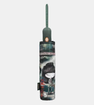 The forest automatic folding umbrella