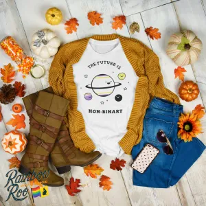 The Future is Non Binary Planets T-Shirt Unisex (NB009)