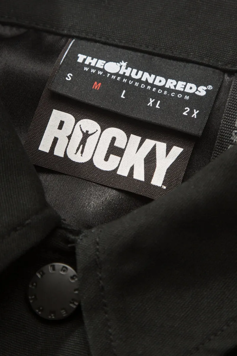 The Hundreds x Rocky Walk Out Trainer Jacket (Black)