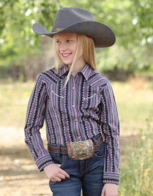 The Karson Long Sleeve Snap *Girls*