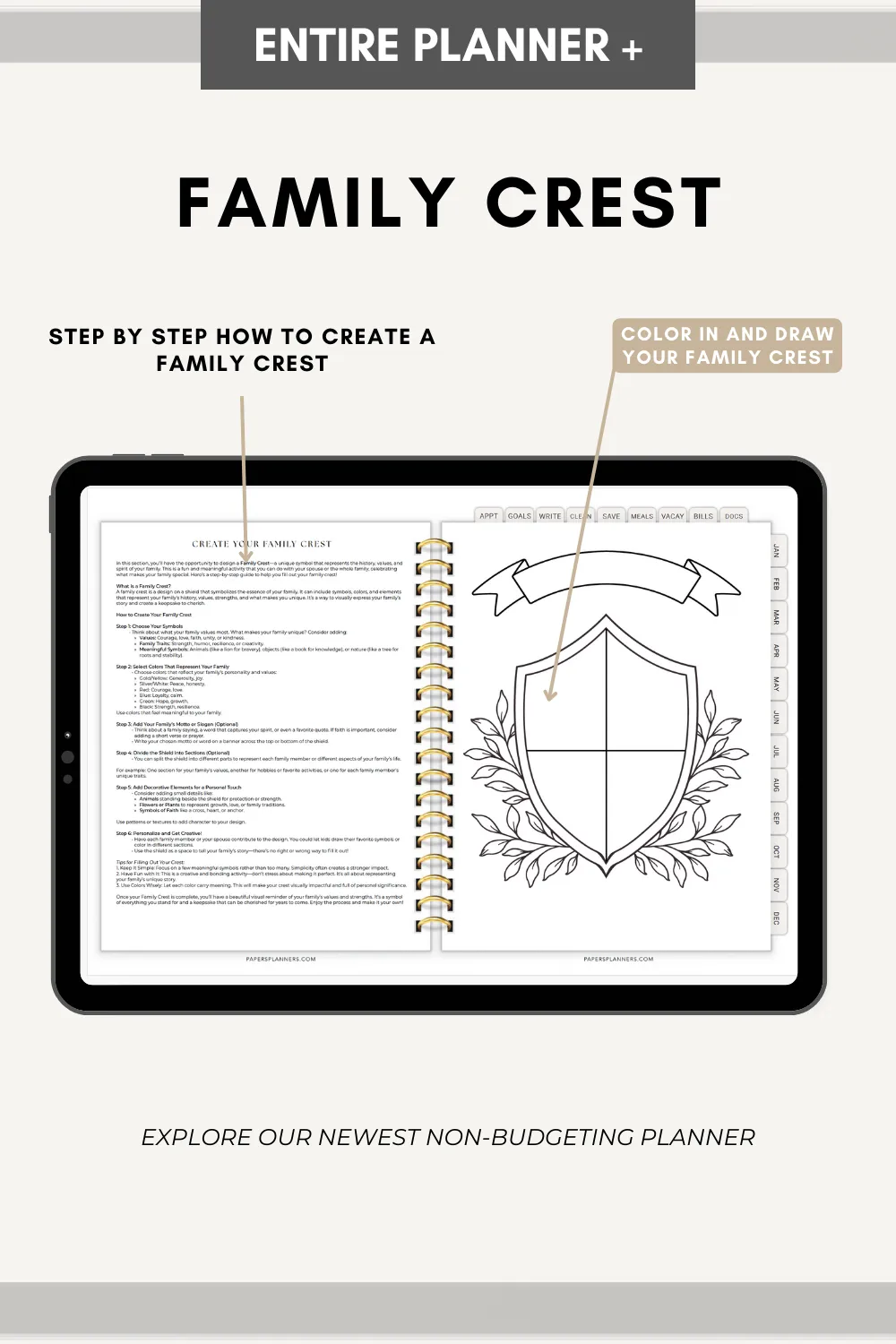 The Organized Mom - 2025 Digital Planner