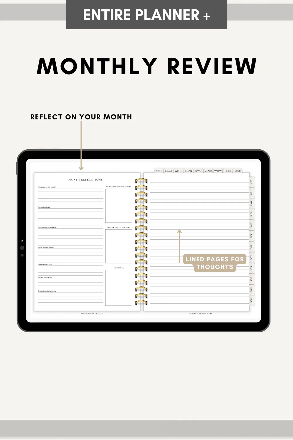 The Organized Mom - 2025 Digital Planner