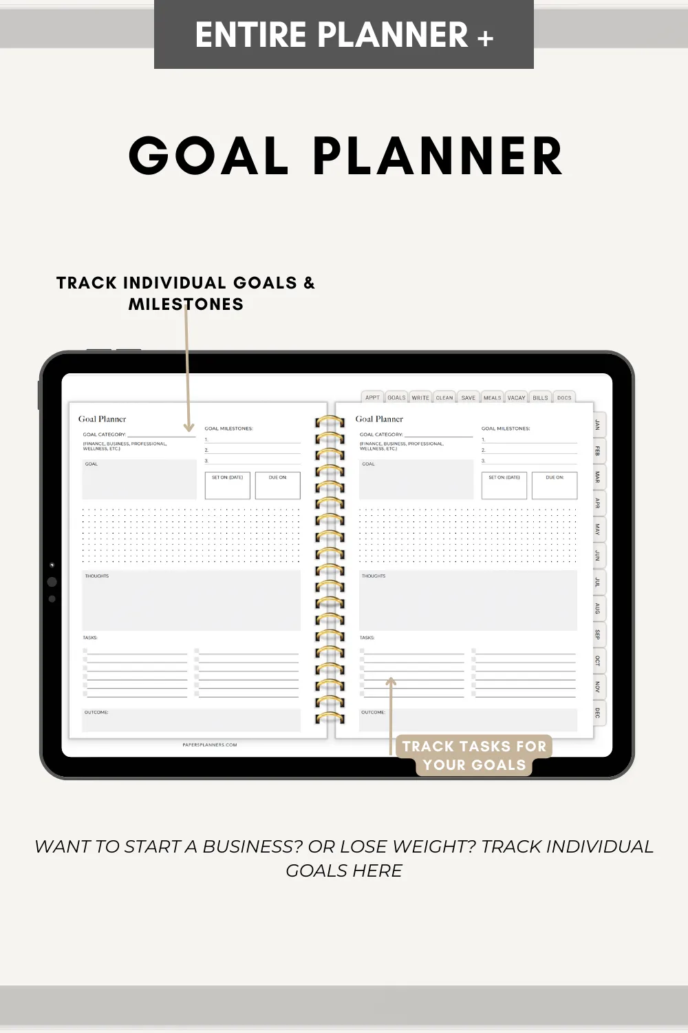 The Organized Mom - 2025 Digital Planner