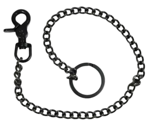The "Breaking the Chains" Gun Metal Wallet Chain