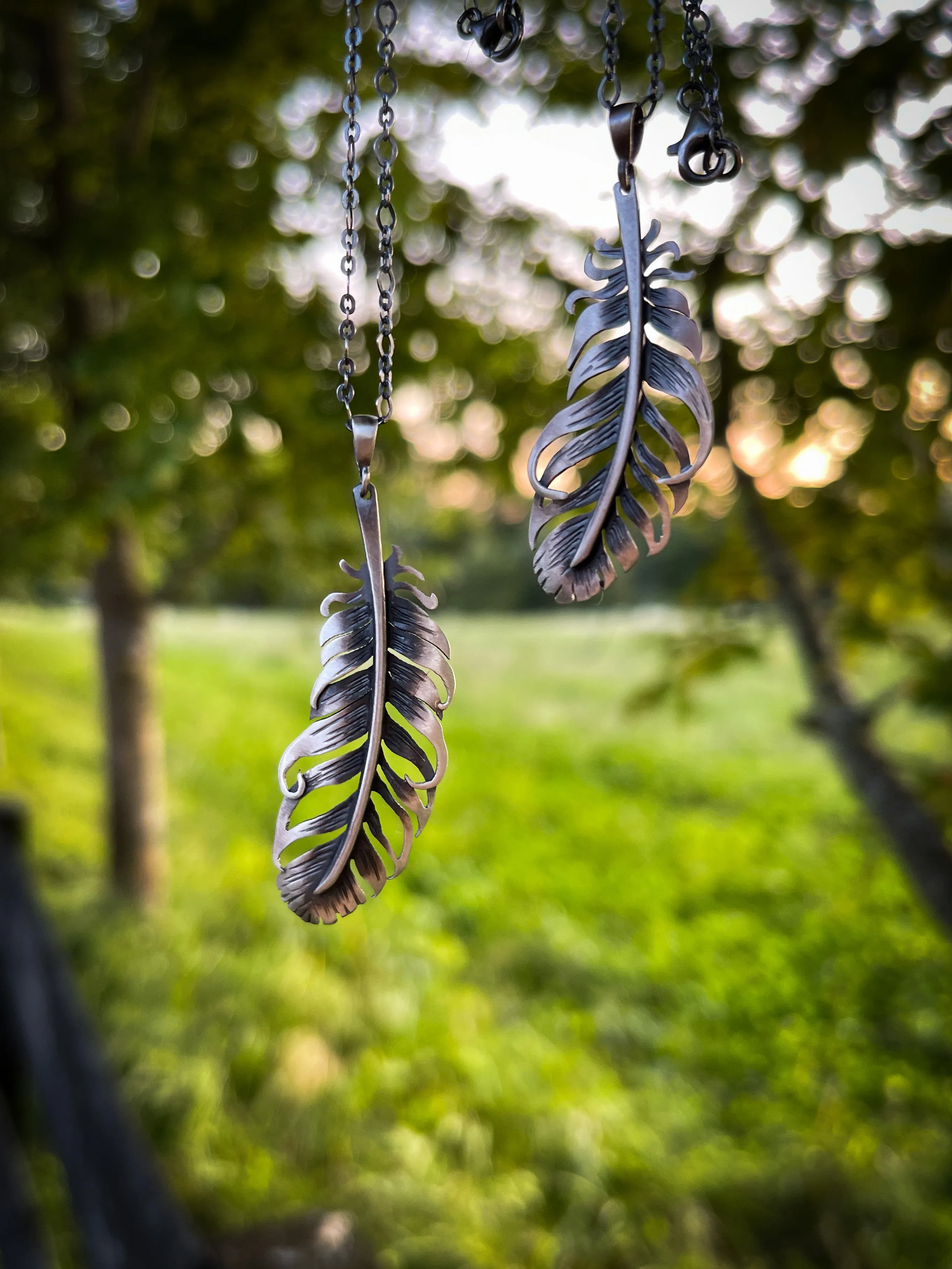 The Smaller Feather Necklace