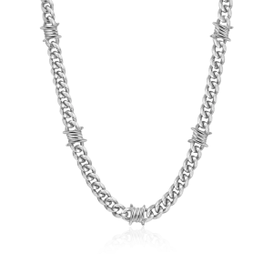 Thorned Cuban Wallet Chain