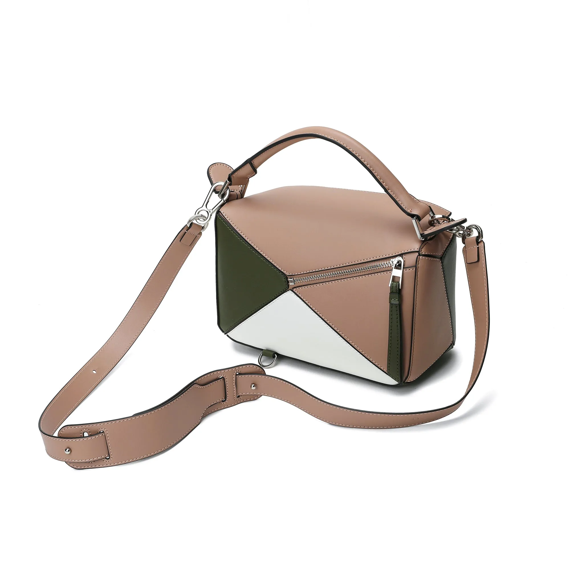 Tiffany & Fred Smooth Leather Crossbody/Shoulder Bag