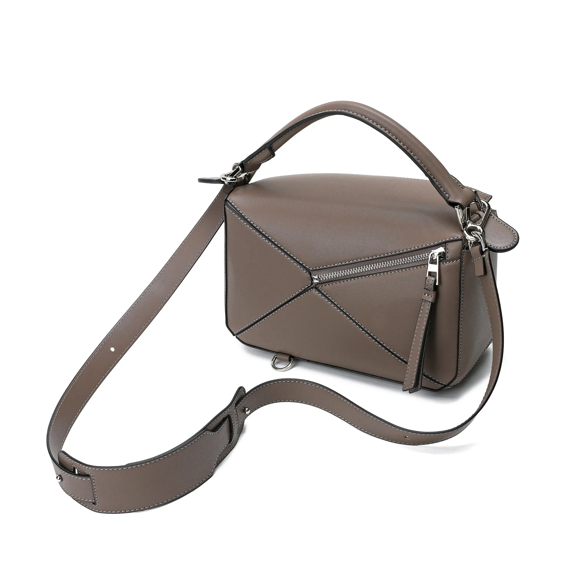 Tiffany & Fred Smooth Leather Crossbody/Shoulder Bag
