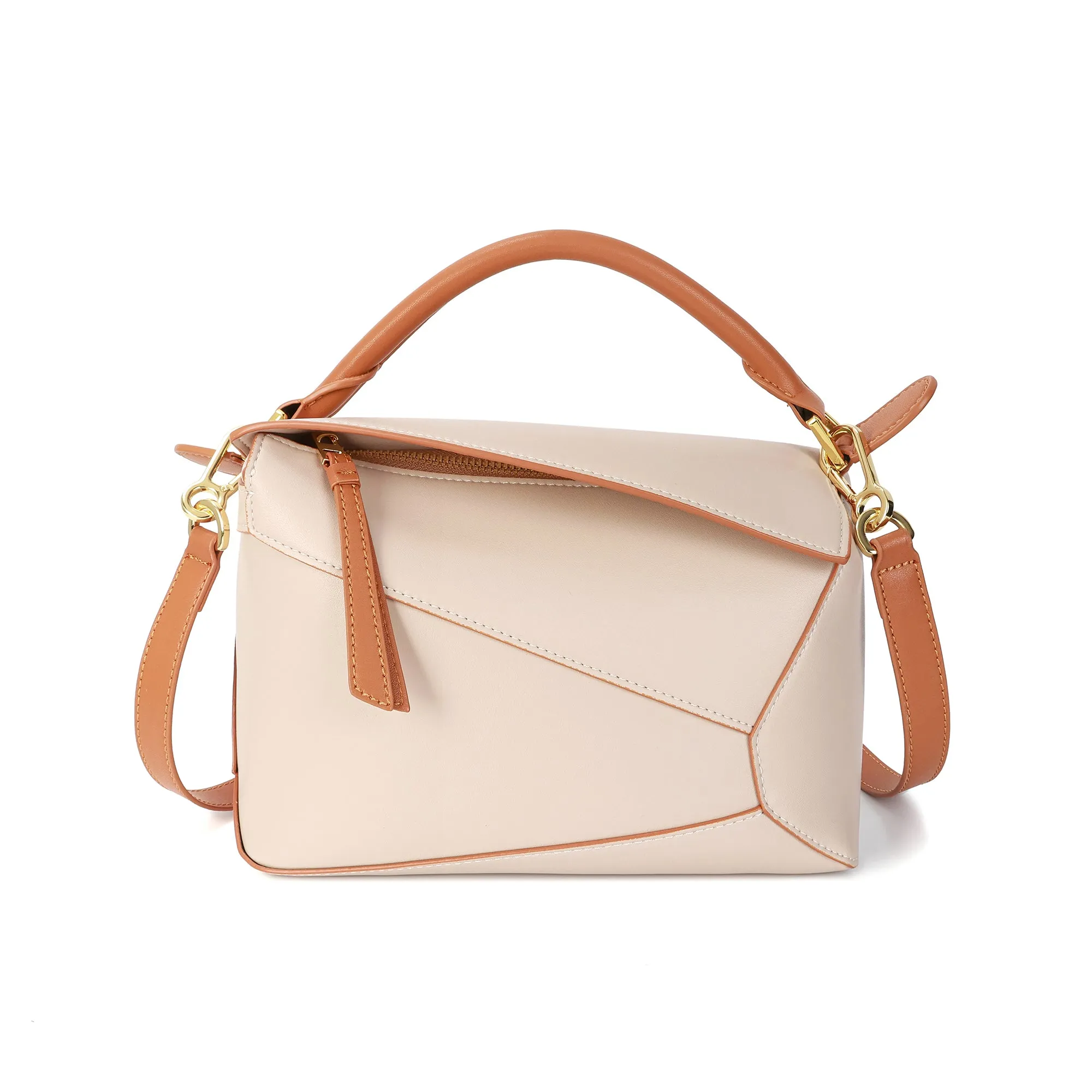 Tiffany & Fred Smooth Leather Crossbody/Shoulder Bag