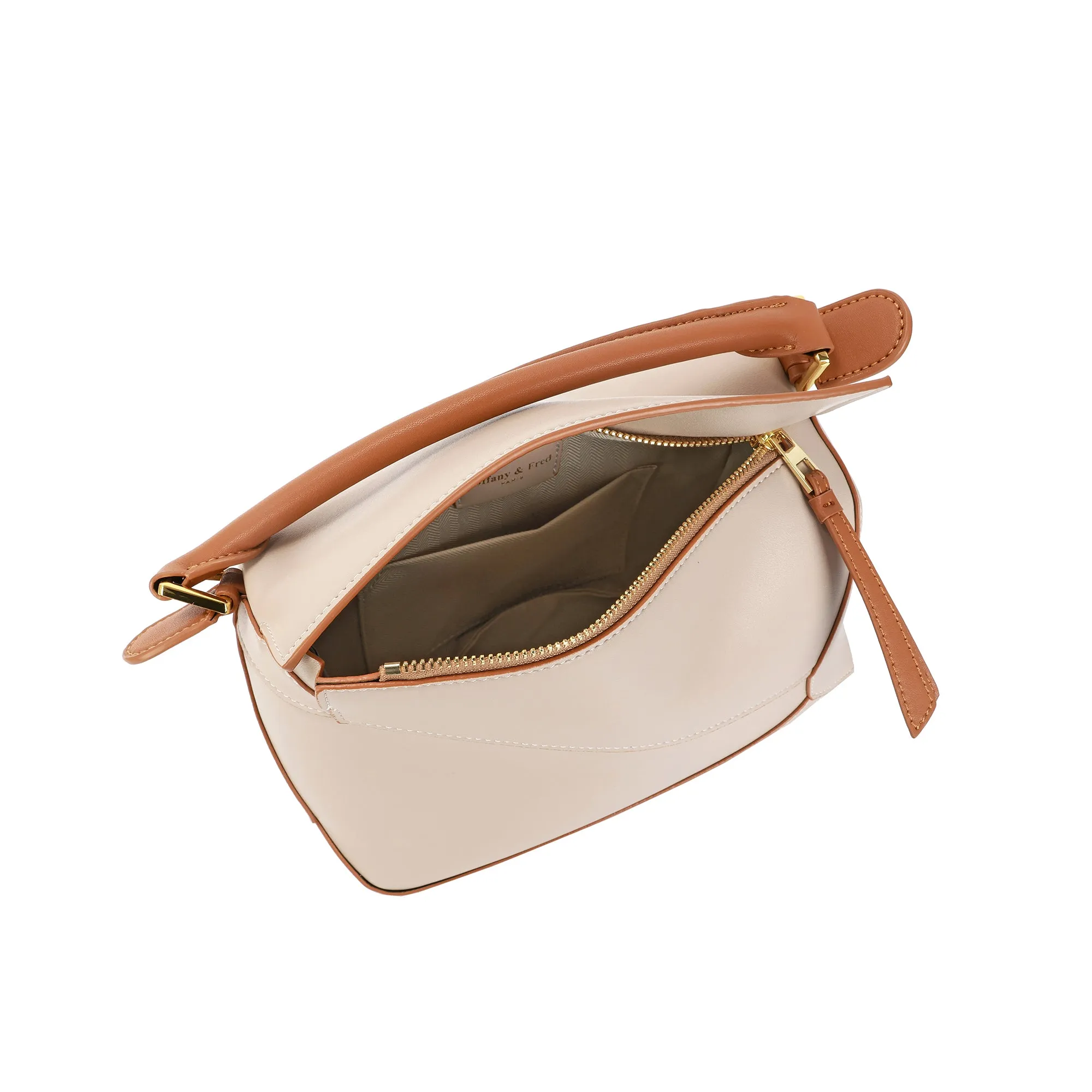 Tiffany & Fred Smooth Leather Crossbody/Shoulder Bag