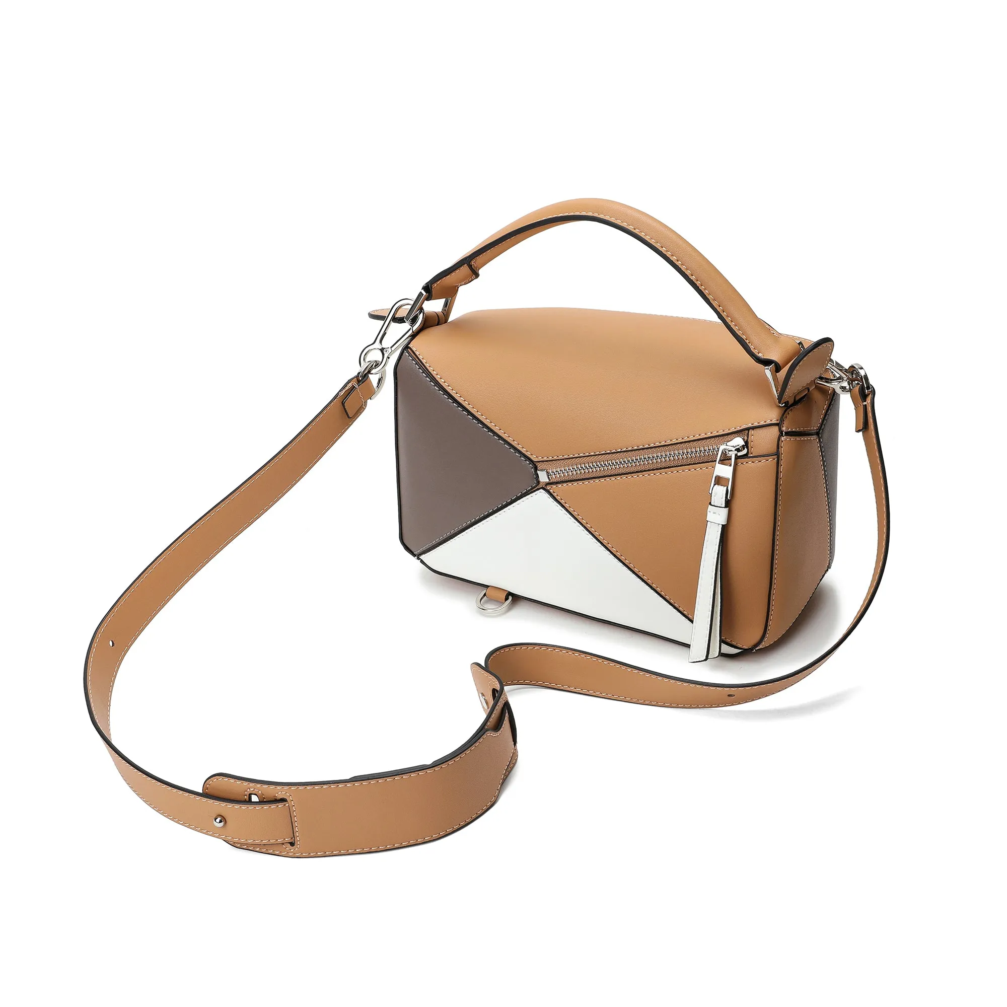 Tiffany & Fred Smooth Leather Crossbody/Shoulder Bag