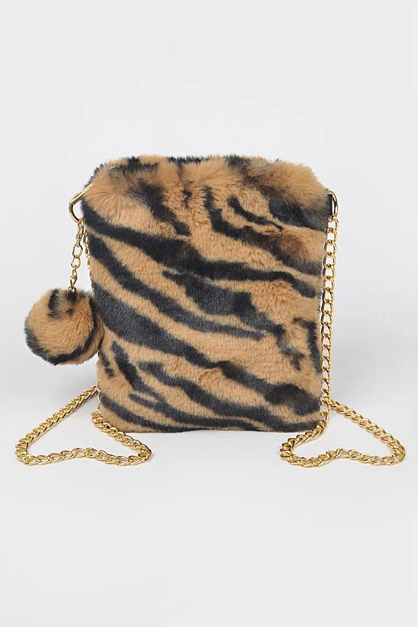 Tiger Faux Fur Mini