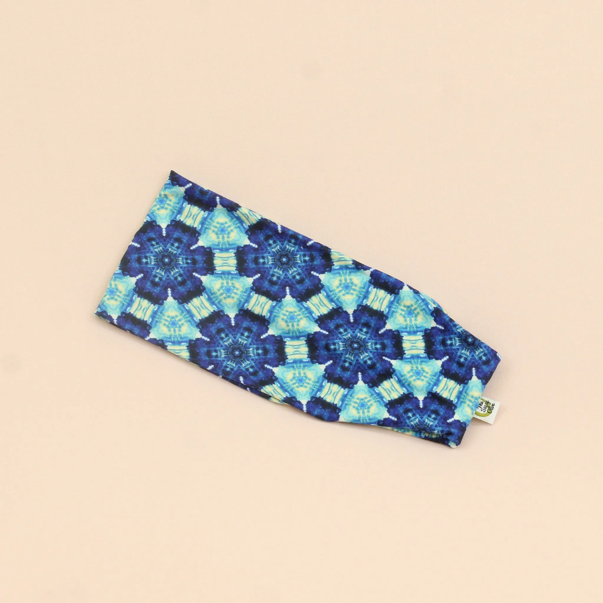 Tiled Tie Dye Stretch Headband