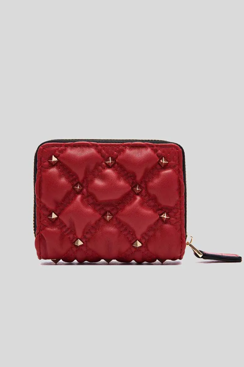 Tinette Small Wallet Synthetic - Red