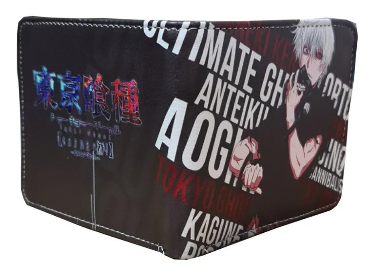 Tokyo Ghoul Ken Kaneki Anime Wallet - Unisex - Premium PVC Leather