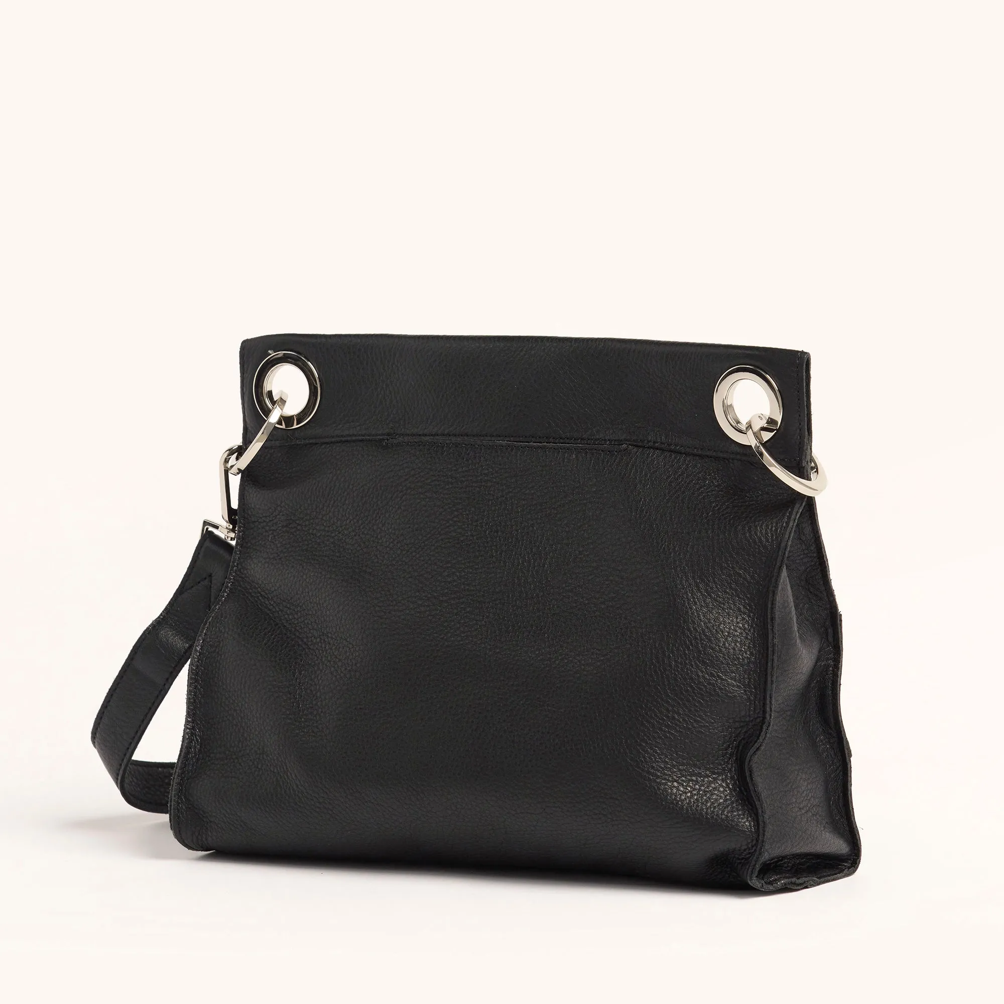 Tony | Black Weave/Silver | Lrg