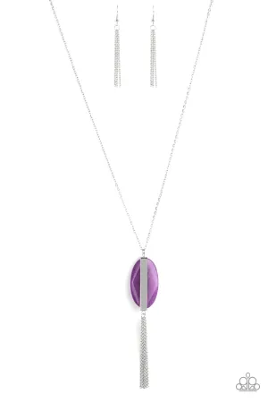 Tranuility Trend Purple Necklace