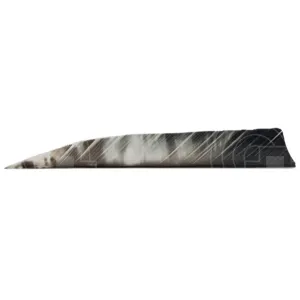 Tre Camo Colour 3.0" Shield Cut Feathers RW (12 Pack)